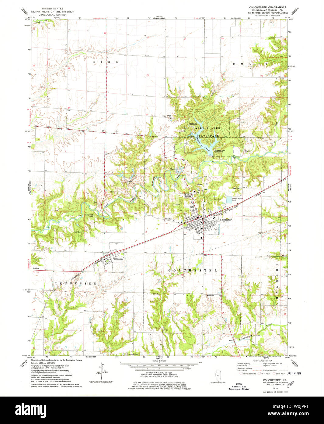 Colchester illinois hires stock photography and images Alamy