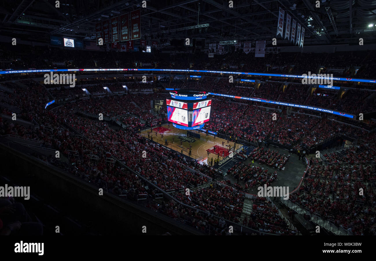 Washington Capitals Fans Watch As The Capitals Play The Las Vegas