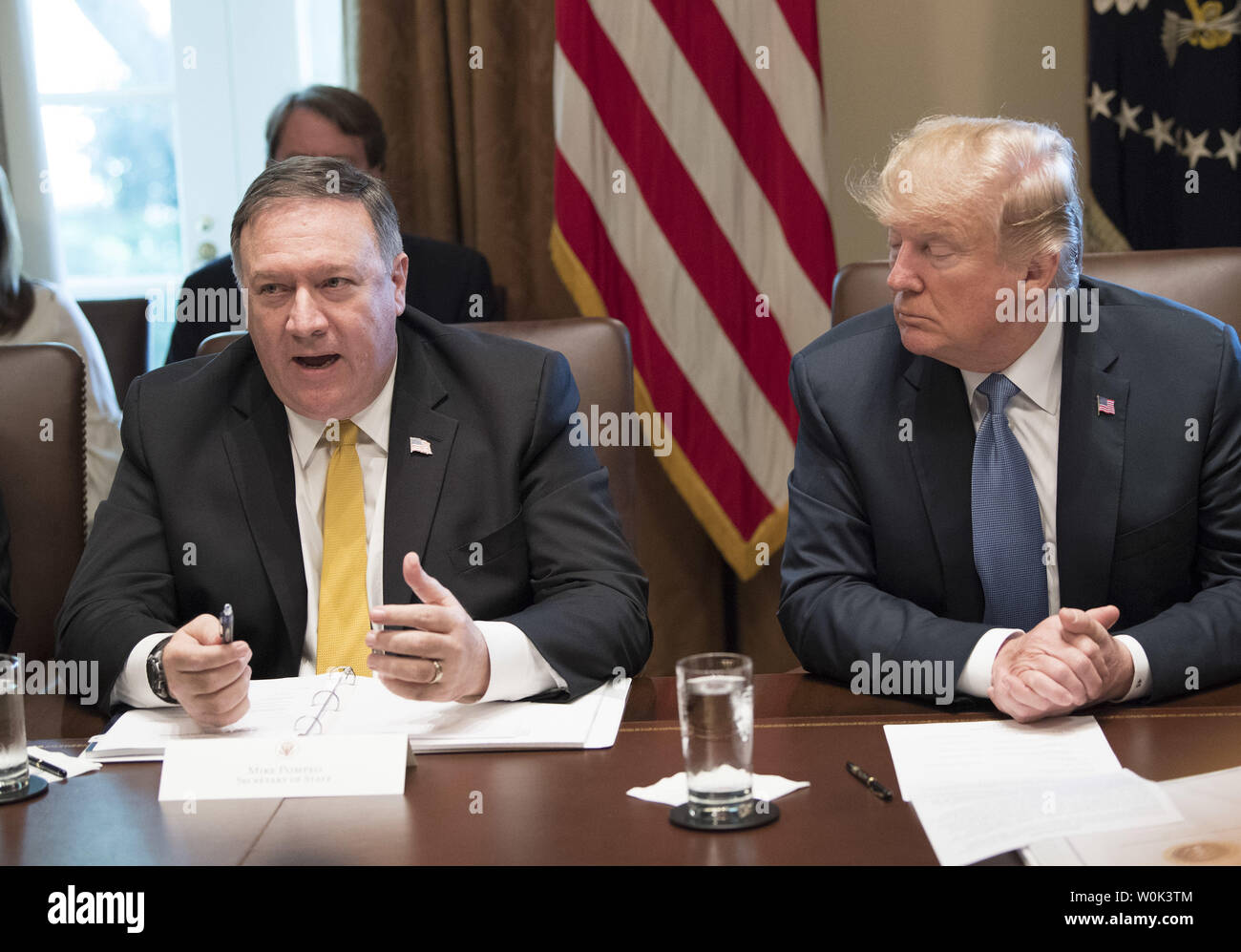 mike pompeo family high resolution stock photography and images alamy