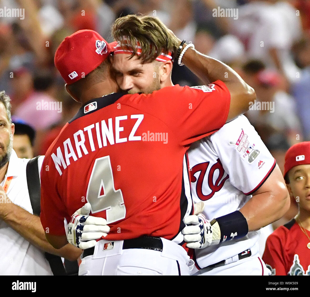 Bryce Harper Washington Nationals Game-Used #34 Red Jersey with All-Star  Game Patch vs. Atlanta Braves on September 15 2018