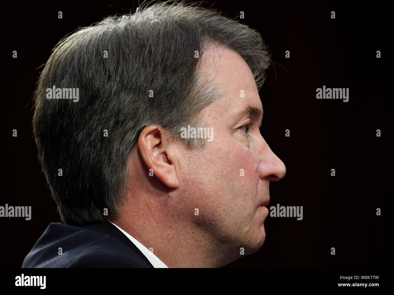 Supreme Court Justice nominee Brett M. Kavanaugh testifies during his Senate Judiciary Committee confirmation hearing for the Supreme Court on Capitol Hill in Washington, DC on September 4, 2018. Judge Kavanaugh was nominated to fill the seat of Justice Anthony M. Kennedy who announced his retirement in June.  Photo by Pat Benic/UPI Stock Photo