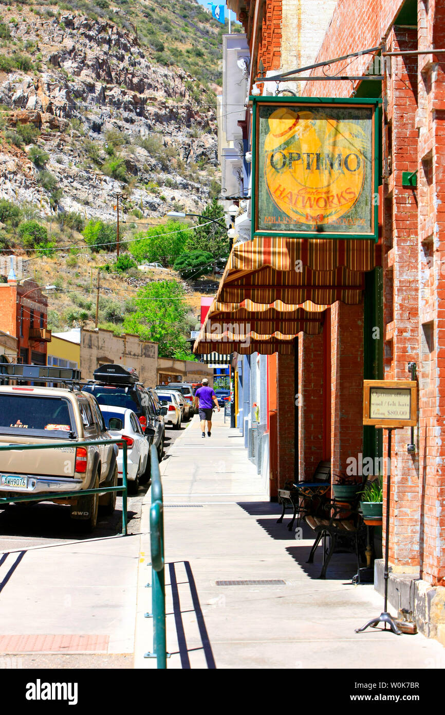 Businesses on Main Street also called Tombstone Canyon Road in the
