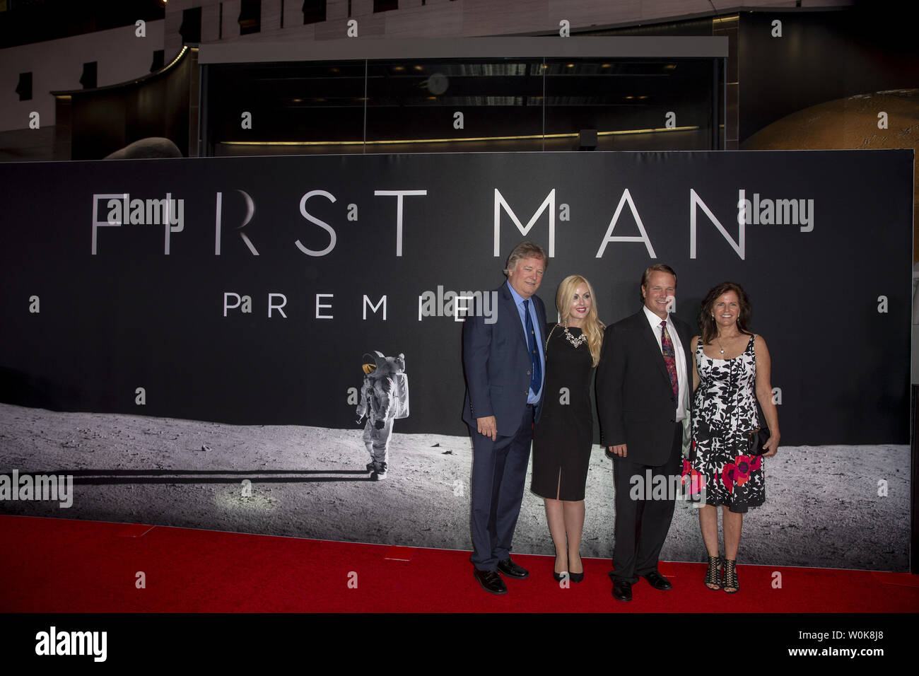The Armstrong family attends the "First Man" Washington, DC Premiere at the Air and Space Museum