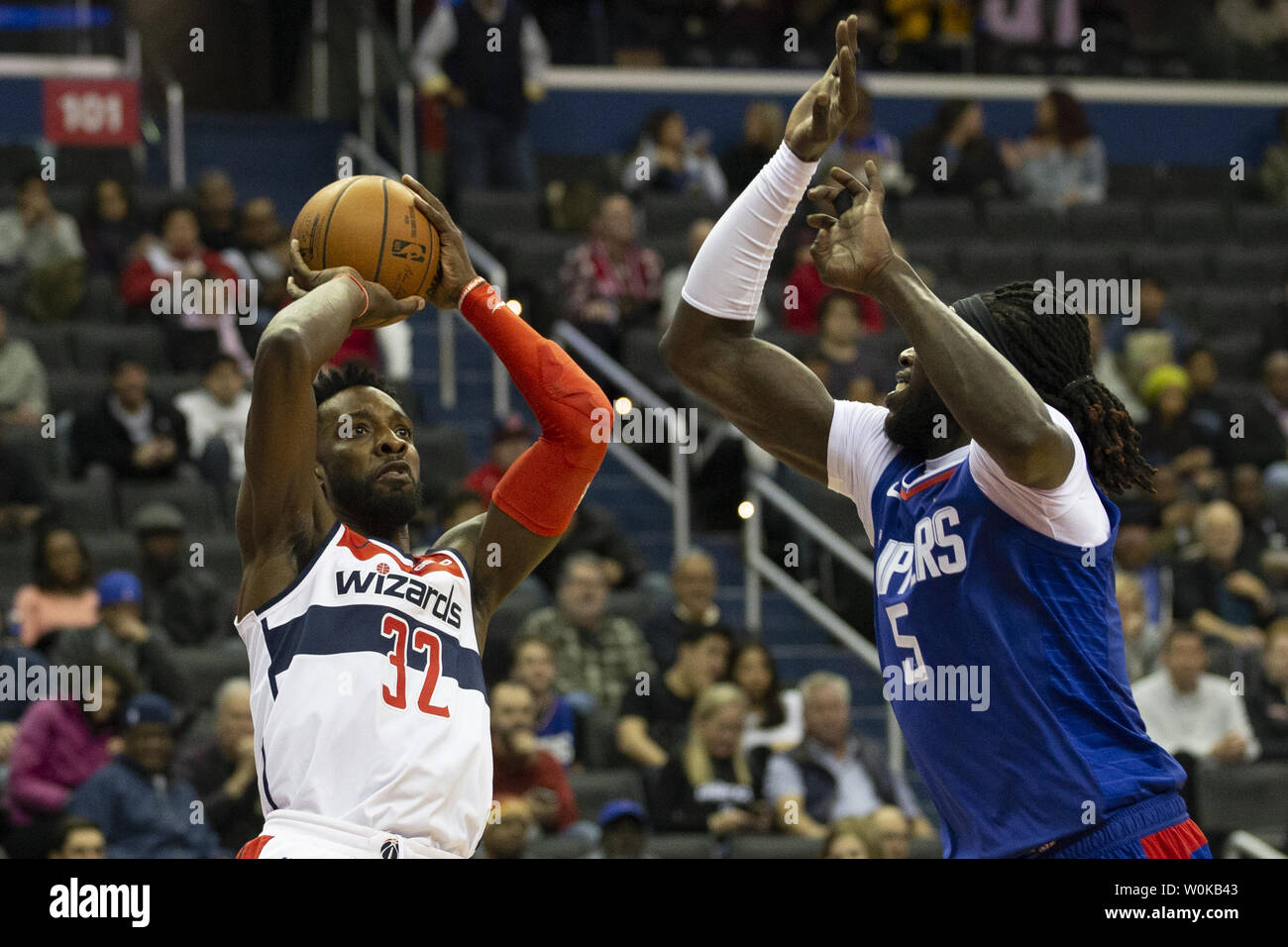 Washington Wizards Forward Jeff Green 32 Shoots While