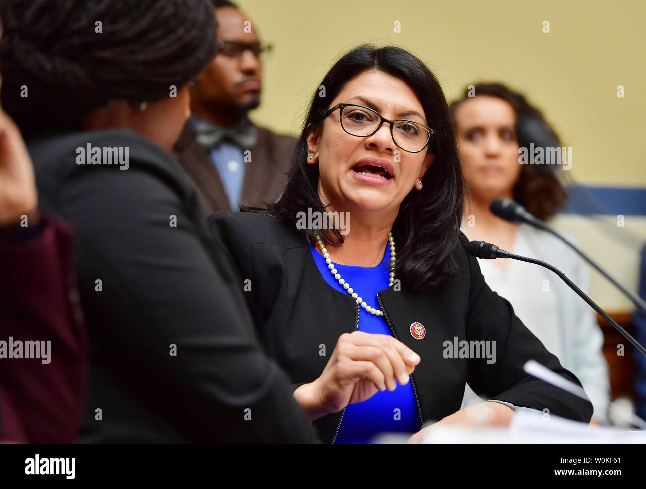 Rashida tlaib hi-res stock photography and images - Alamy