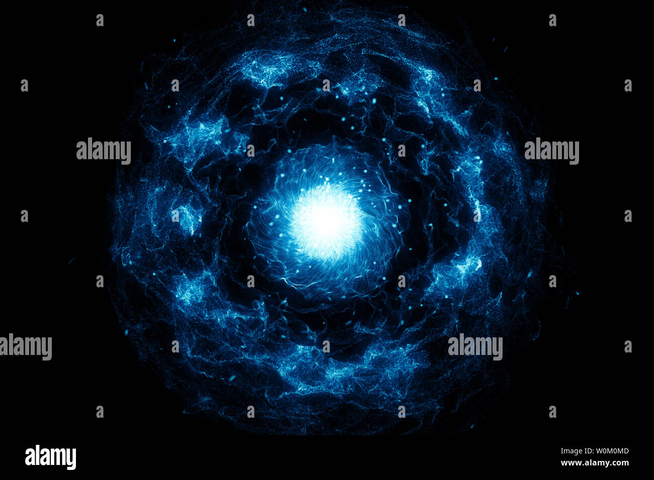 Blue Burning Fire Special Effects, Flames Flowers Stock Photo Alamy