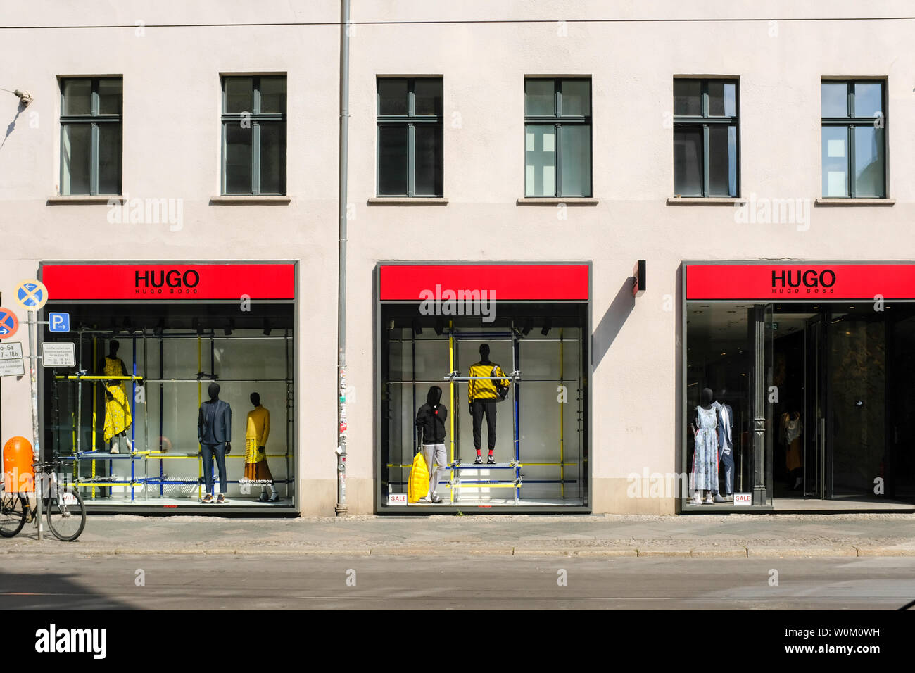 Hugo Boss store Berlin Stock Photo - Alamy