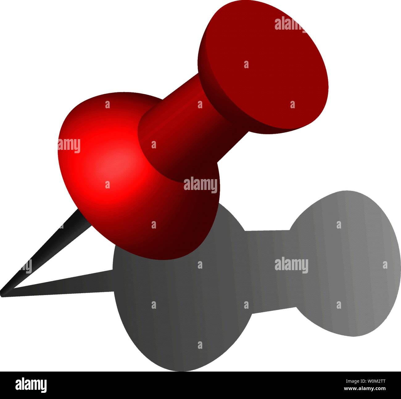 Pin board needle Stock Vector Images - Alamy