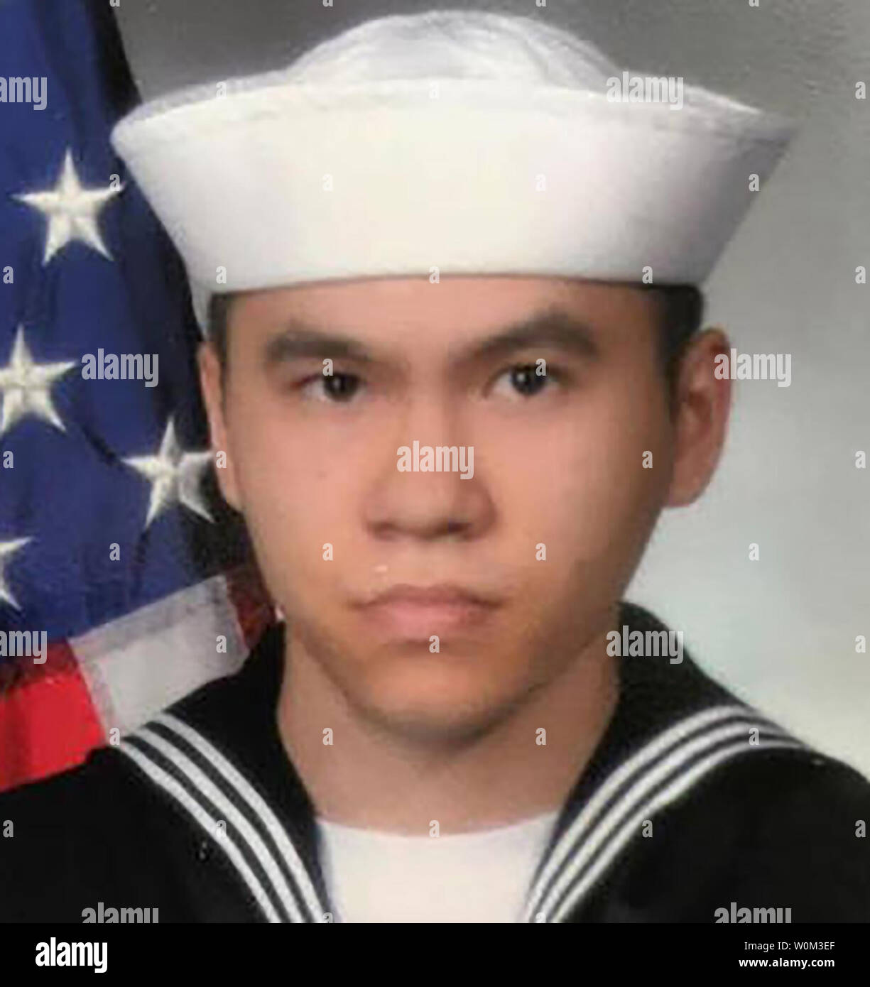 File photo of Sonar Technician 3rd Class Ngoc T Truong Huynh, 25, from Oakville, Connecticutt, released on June 19, 2017. Huynh was one of seven Sailors killed when the Arleigh Burke-class guided-missile destroyer USS Fitzgerald (DDG 62) was involved in a collision with the Philippine-flagged merchant vessel ACX Crystal. The incident is under investigation. Photo by U.S. Navy/UPI Stock Photo