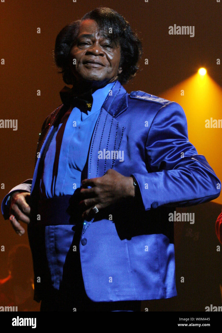 Legendary soul/funk artist James Brown, seen in this June 29, 2006 file ...