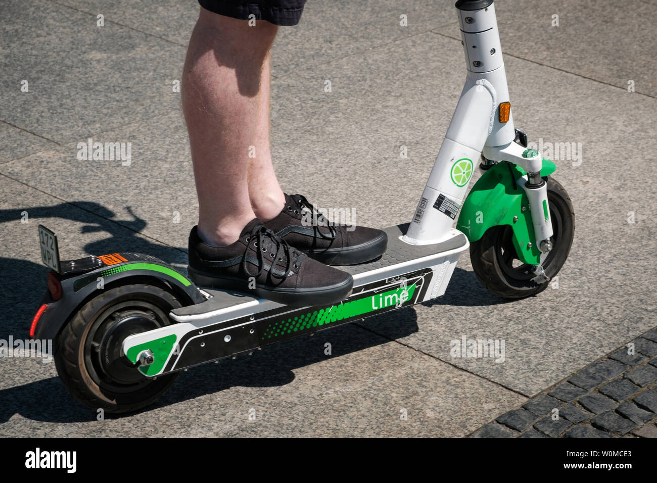Riding mobility scooter hi-res stock photography and images - Alamy