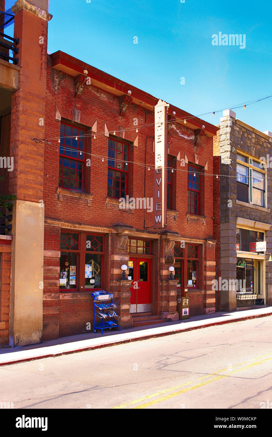 The Daily Review Newspaper office on Main Street also called Tombstone