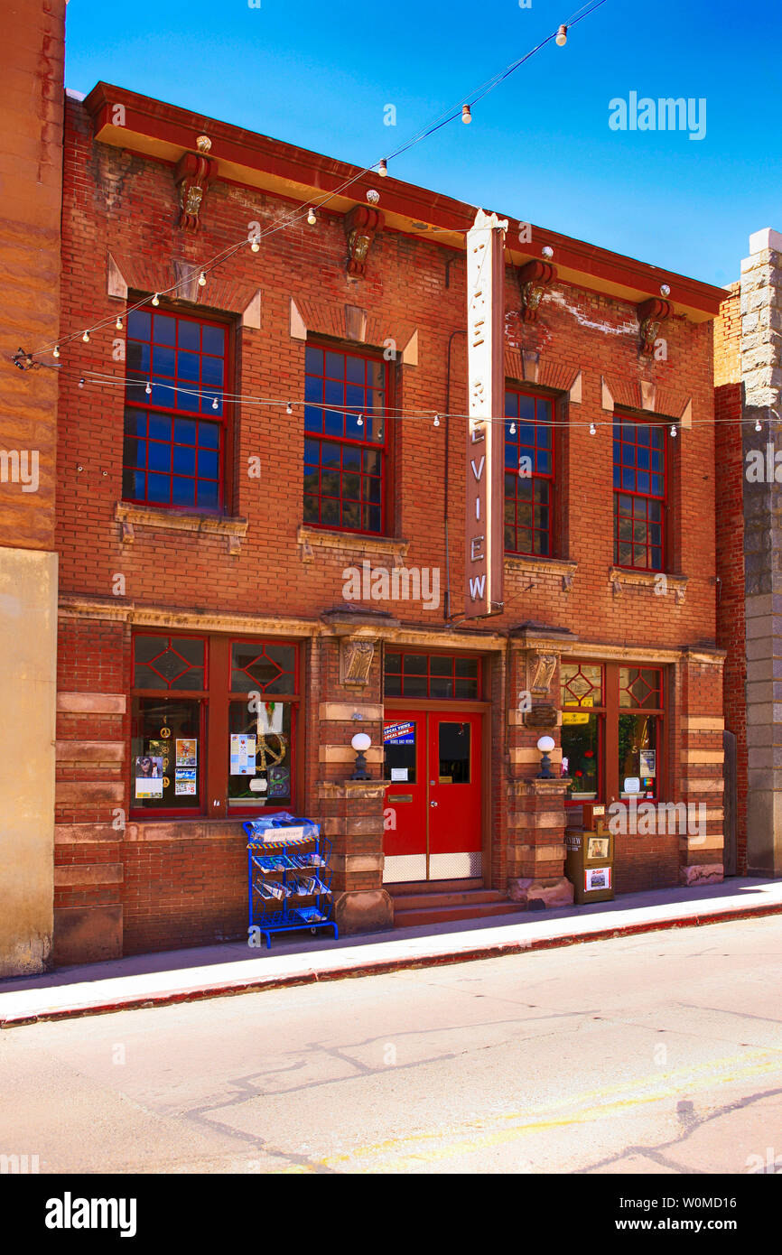 The Daily Review Newspaper office on Main Street also called Tombstone