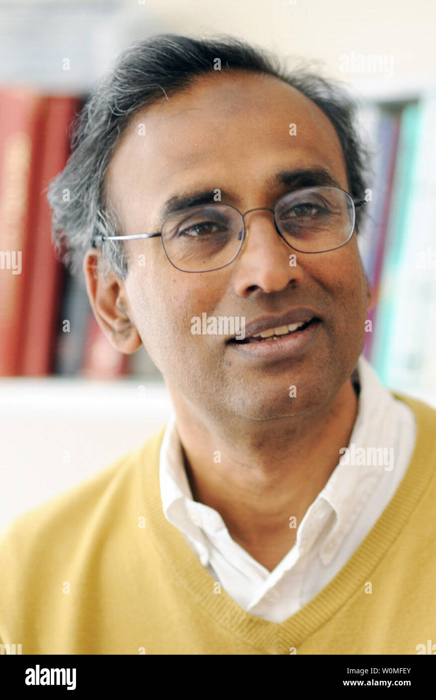 Venkatraman Ramakrishnan, a structural biologist at the Laboratory of Molecular Biology of the Medical Research Council, is one of three winners of the 2009 Nobel Prize in Chemistry for his work describing the structure and function of the ribosome, the protein making factory key to the function of all life, the Nobel Assembly at the Karolinska Institute in Sweden announced October 7, 2009. UPI/Laboratory of Molecular Biology of the Medical Research Council Stock Photo