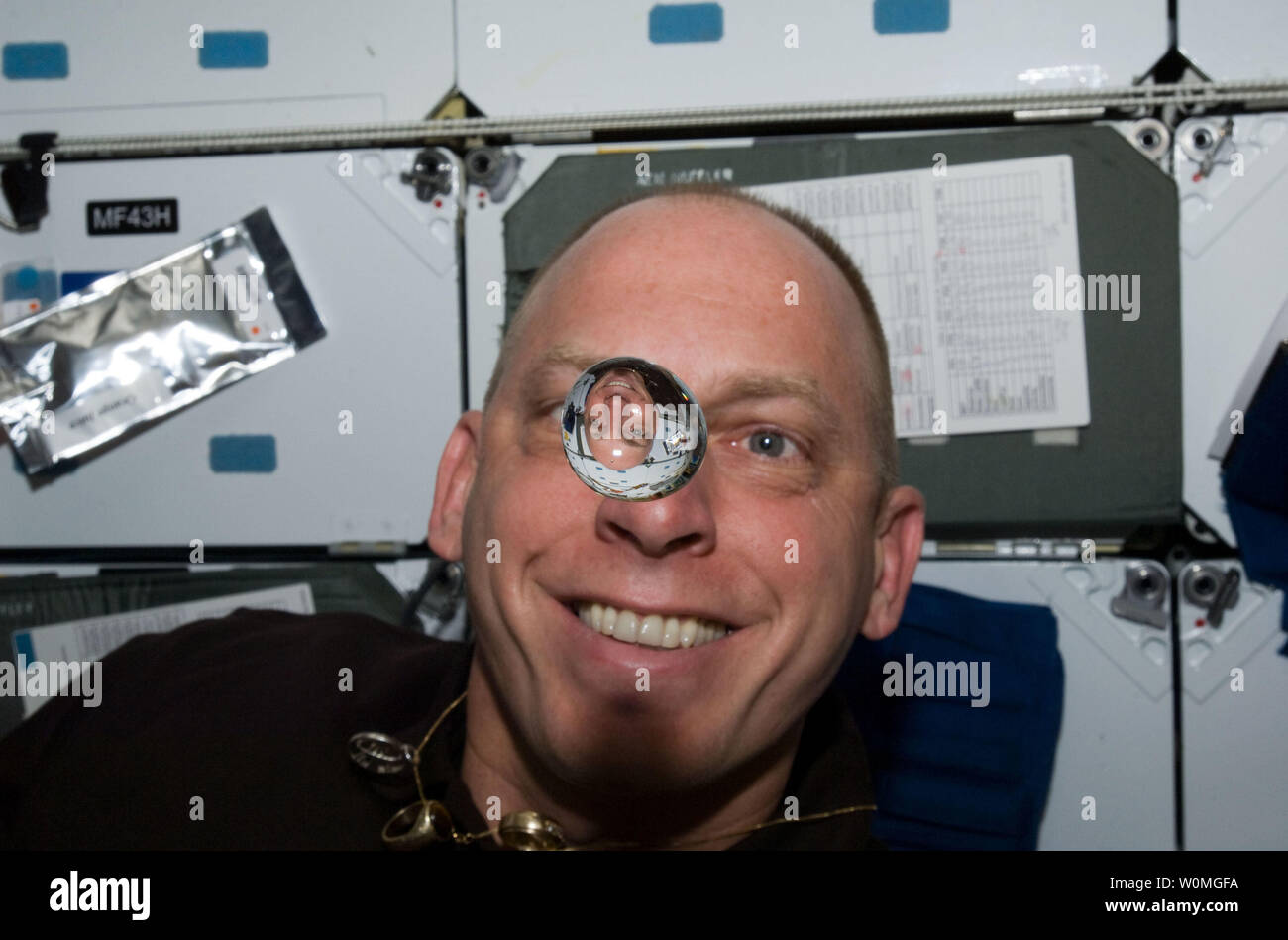 Astronauts In Space Drinking Water