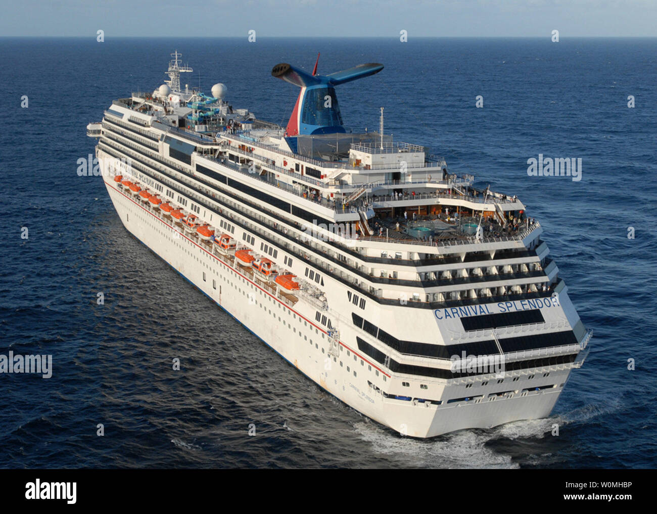 The Cruise Ship Carnival Splendor Lies Dead In The Water In The Pacific Ocean Some 150 Nautical Miles Southwest Of San Diego California On November 9 2010 An Engine Room Fire On