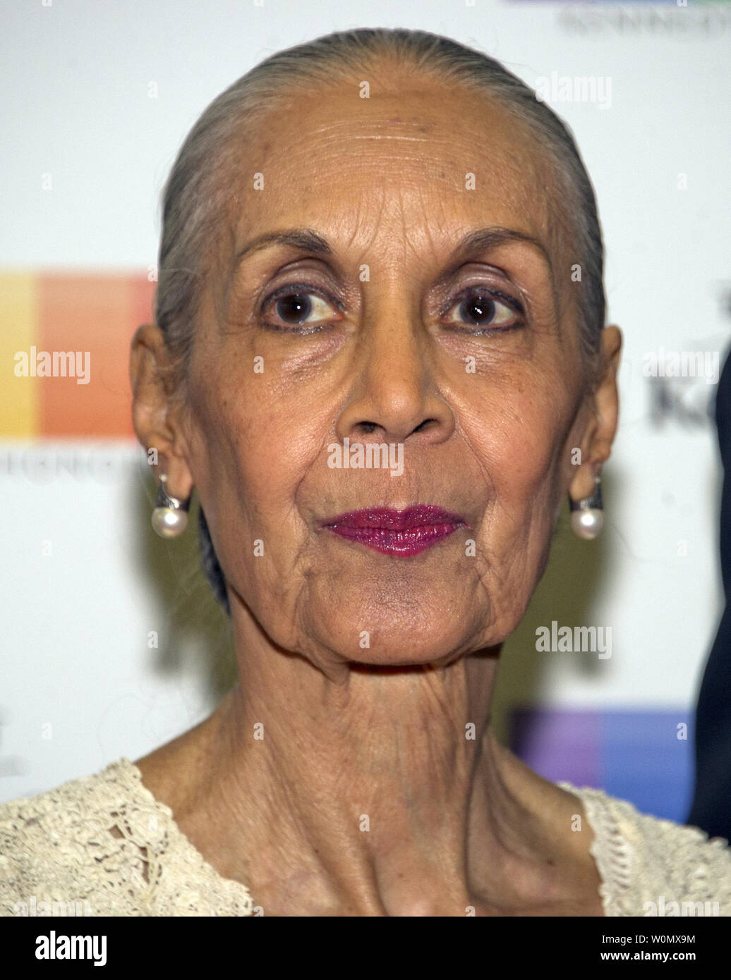 Carmen de LaVallade arrives for the formal Artist's Dinner honoring the recipients of the 40th Annual Kennedy Center Honors hosted by United States Secretary of State Rex Tillerson at the US Department of State in Washington, D.C. on Saturday, December 2, 2017. The 2017 honorees are: American dancer and choreographer Carmen de Lavallade; Cuban American singer-songwriter and actress Gloria Estefan; American hip hop artist and entertainment icon LL COOL J; American television writer and producer Norman Lear; and American musician and record producer Lionel Richie.  Photo by Ron Sachs/UPI Stock Photo