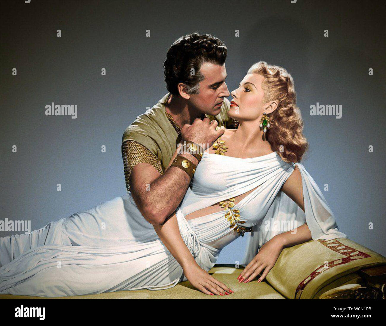 SALOME 1953 Columbia Pictures film with Rita Hayworth and Stewart Granger Stock Photo