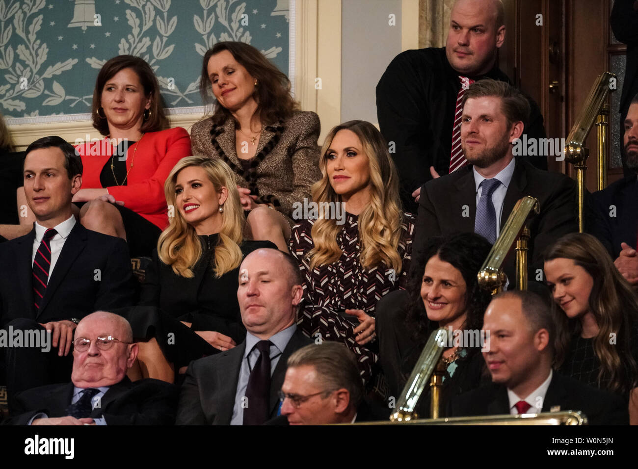 Lara Trump is seen in the lobby of the Trump Tower in New York, NY, on  January 10, 2017. Photo by Anthony Behar/Pool/ABACAPRESS.COM Stock Photo -  Alamy