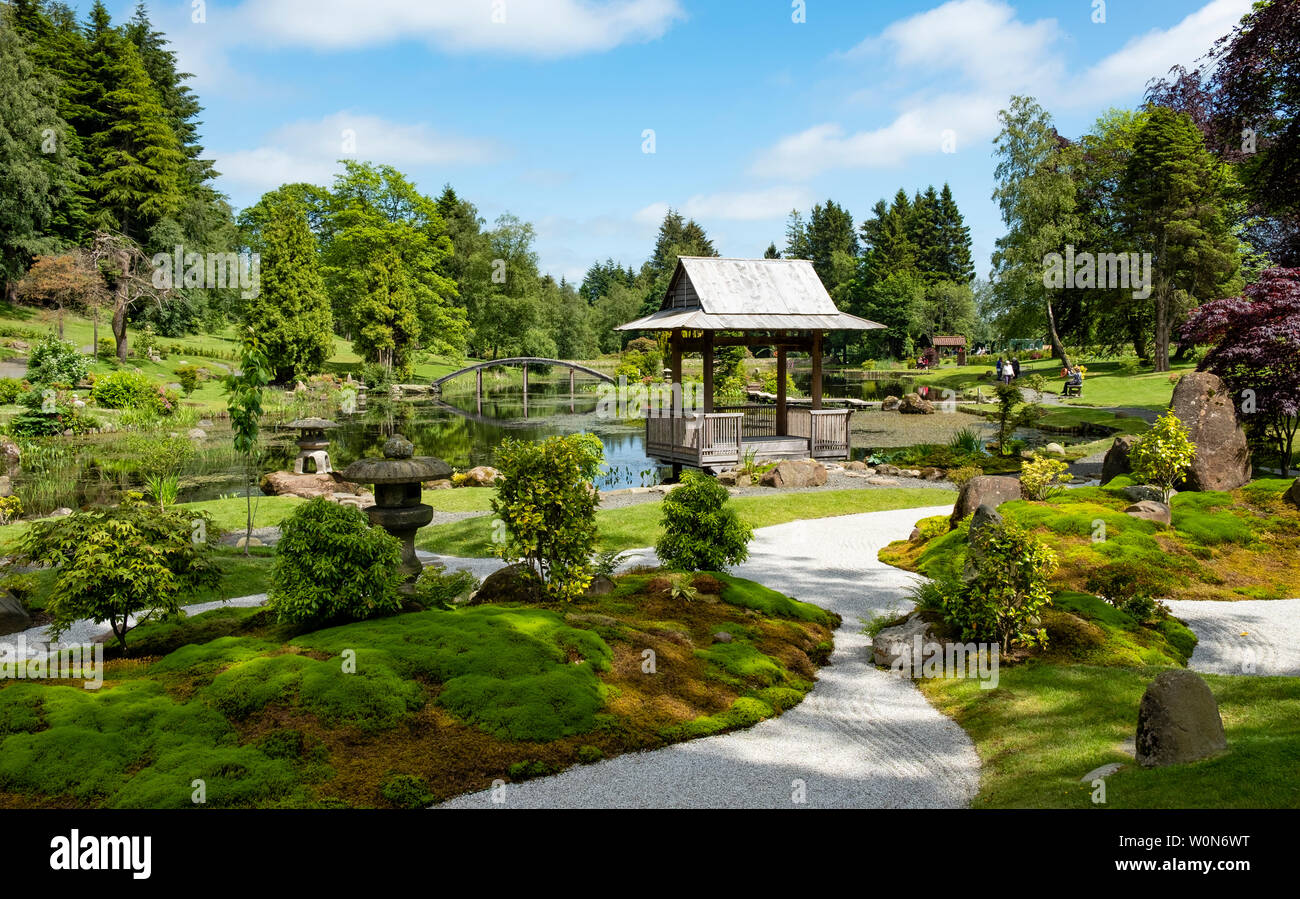 The japanese garden at cowden hires stock photography and images Alamy