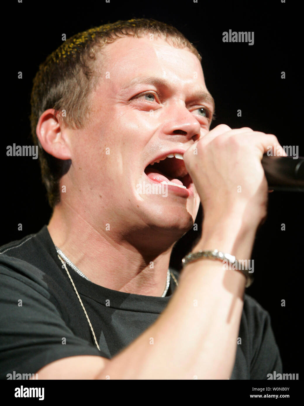 Brad Arnold With Three Doors Down Performs In Concert At
