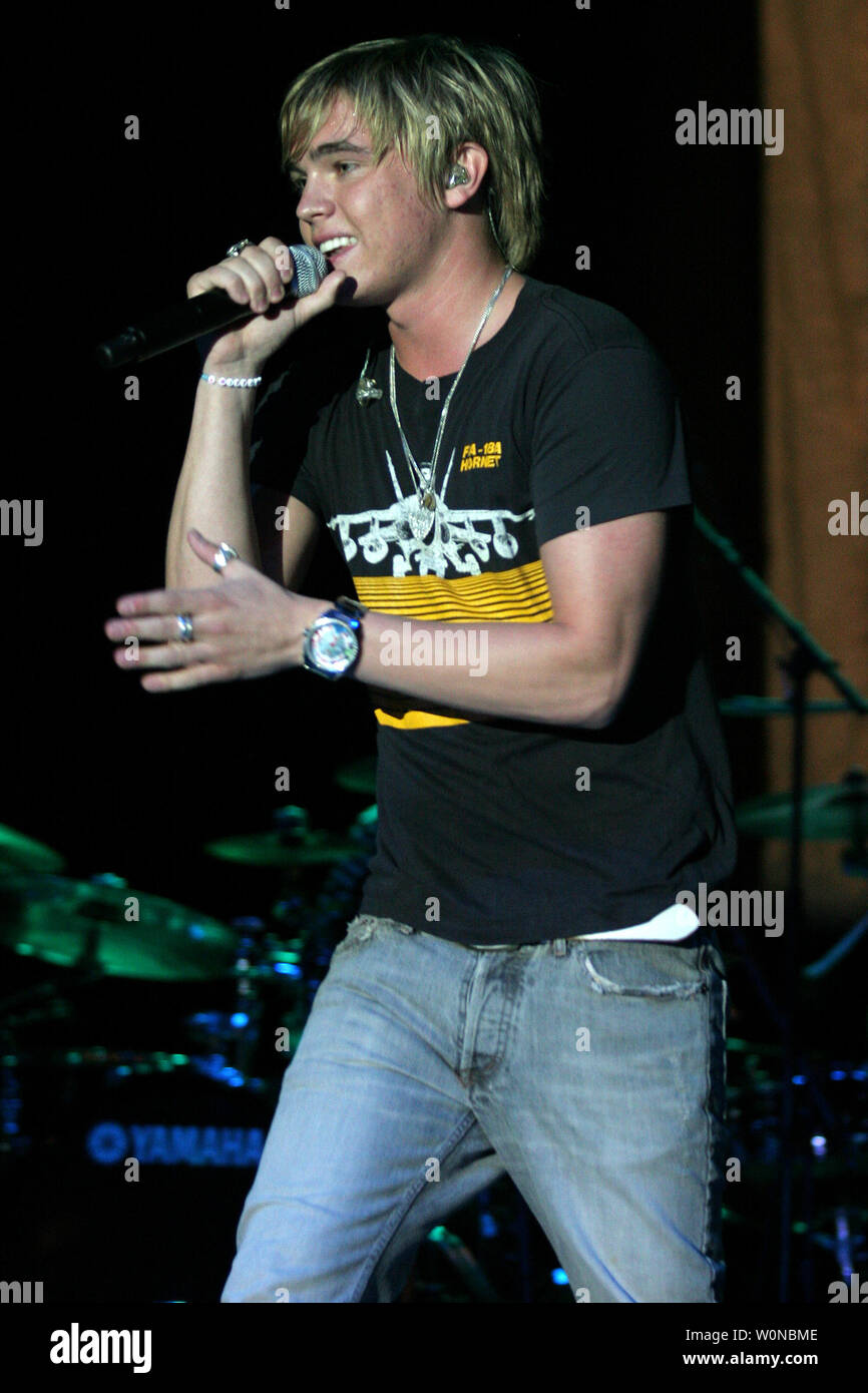 Jesse McCartney Performs In Concert At The Mizner Park Amphitheater In Boca Raton Florida On