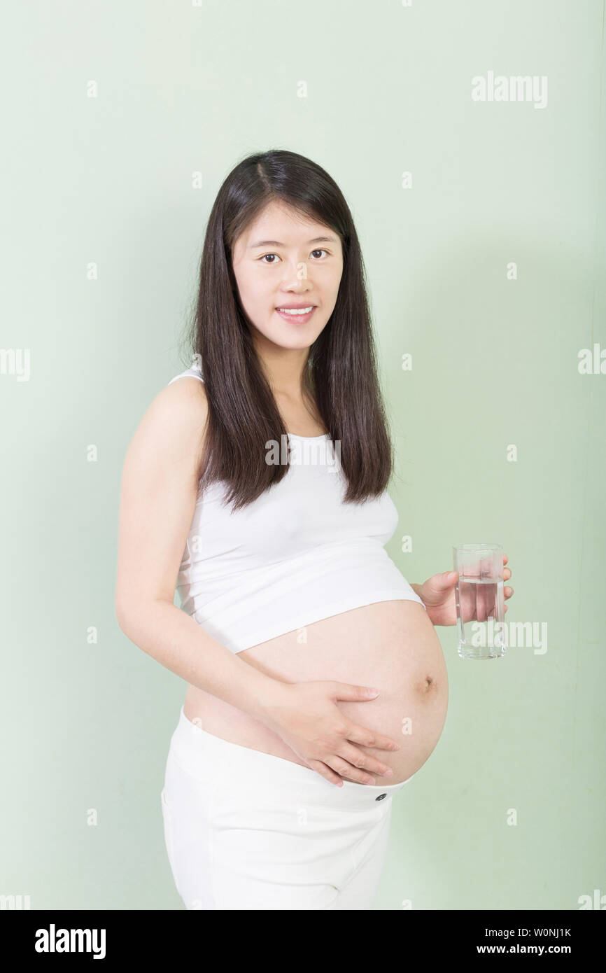 asian pregnant wife real