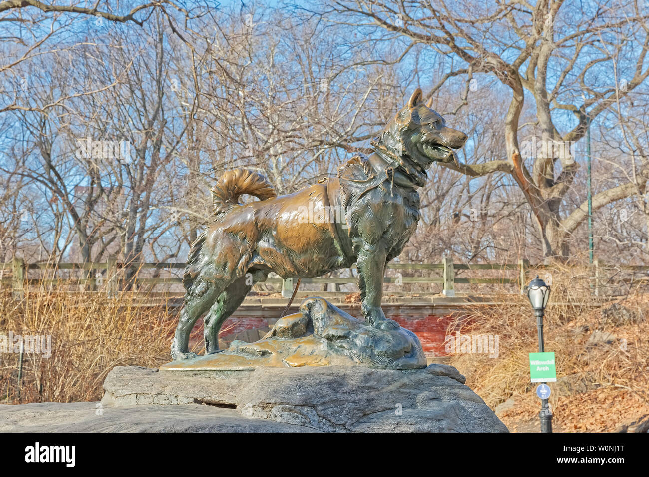 Balto statue central park manhattan hires stock photography and images
