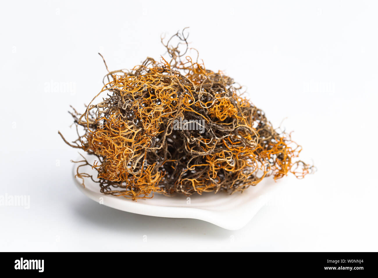 Black snow tea, gold silk tea Stock Photo Alamy