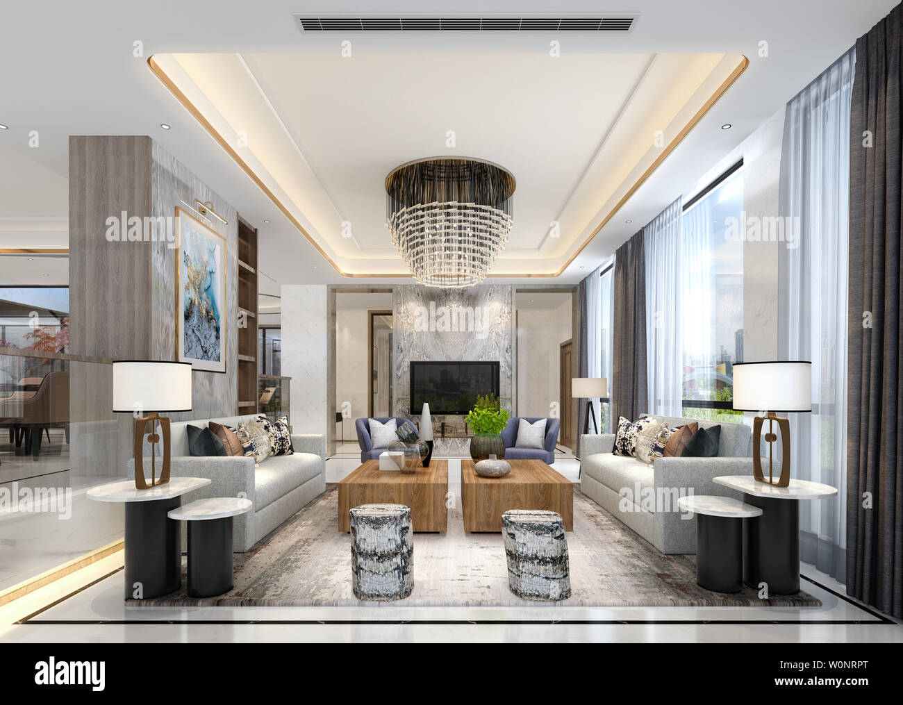 Interior Design and Planning Stock Photo - Alamy