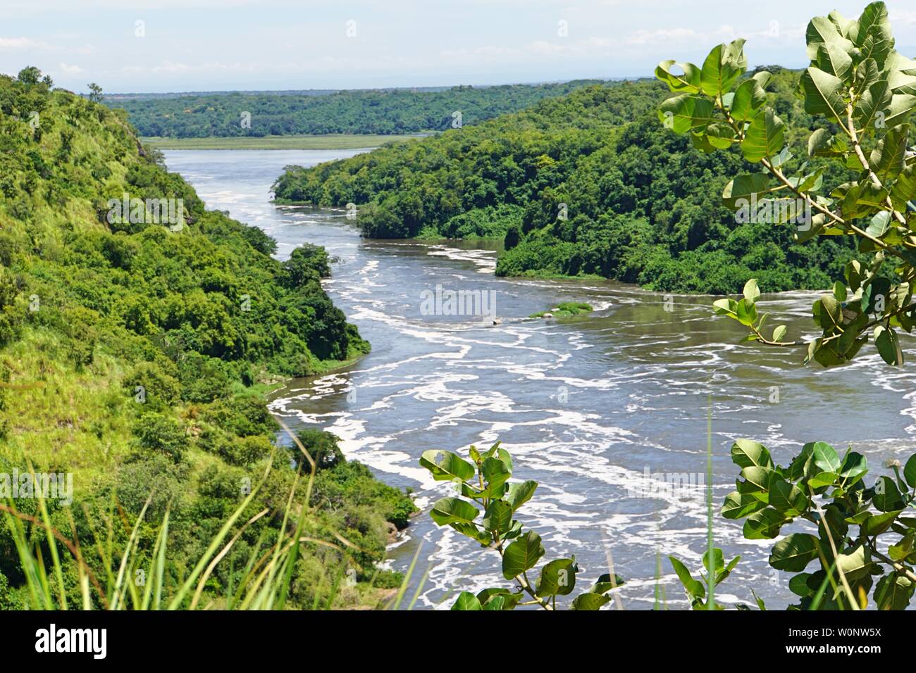 Lake Albert (Mwitanzige), Uganda, Africa Stock Photo Alamy