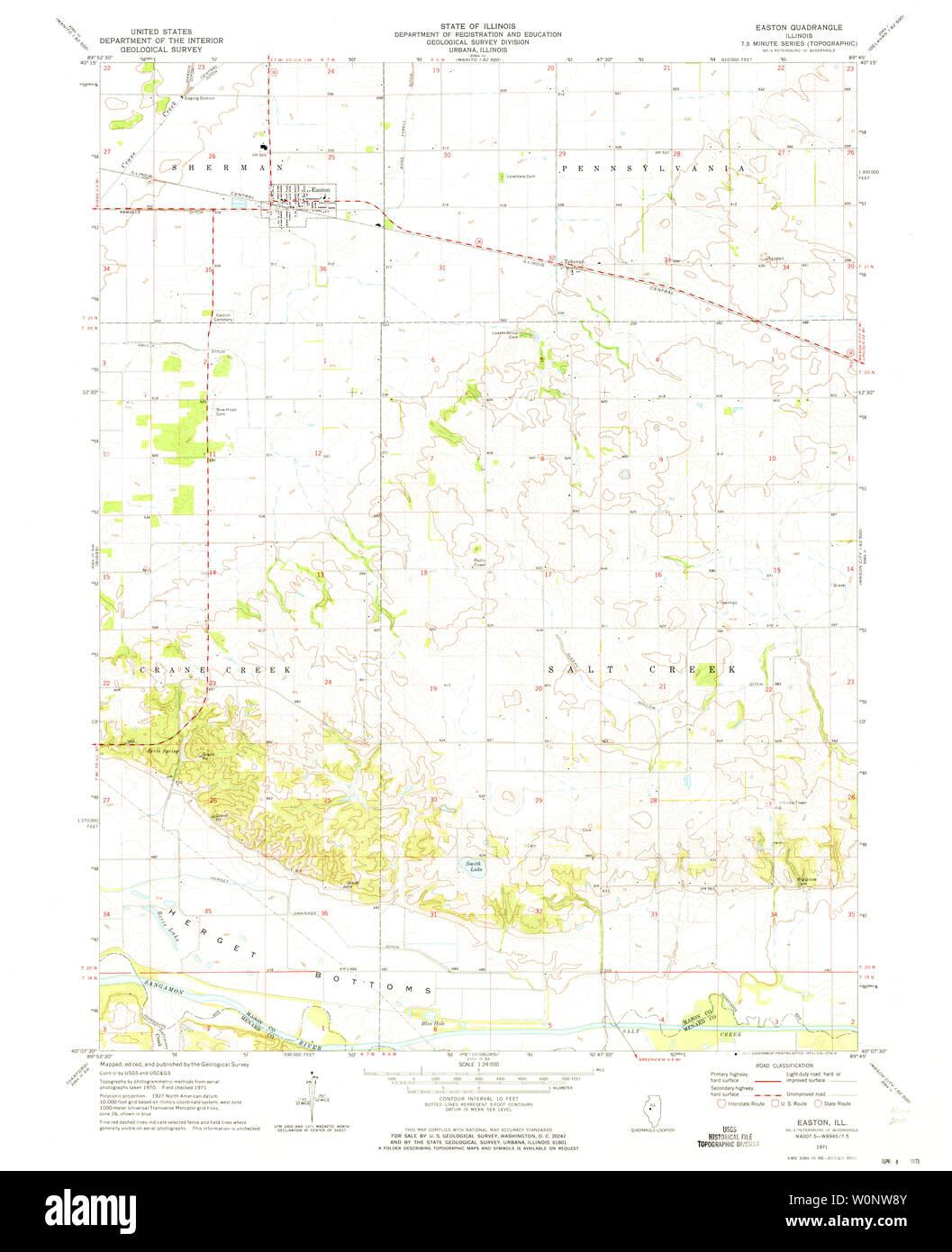 Map of easton Cut Out Stock Images & Pictures Alamy