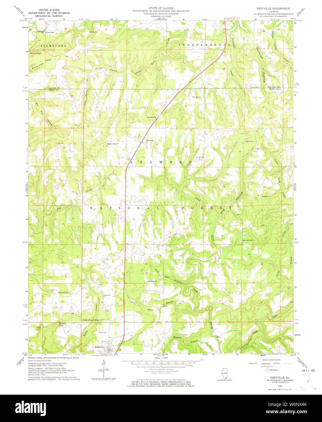 Eddyville map Cut Out Stock Images & Pictures Alamy