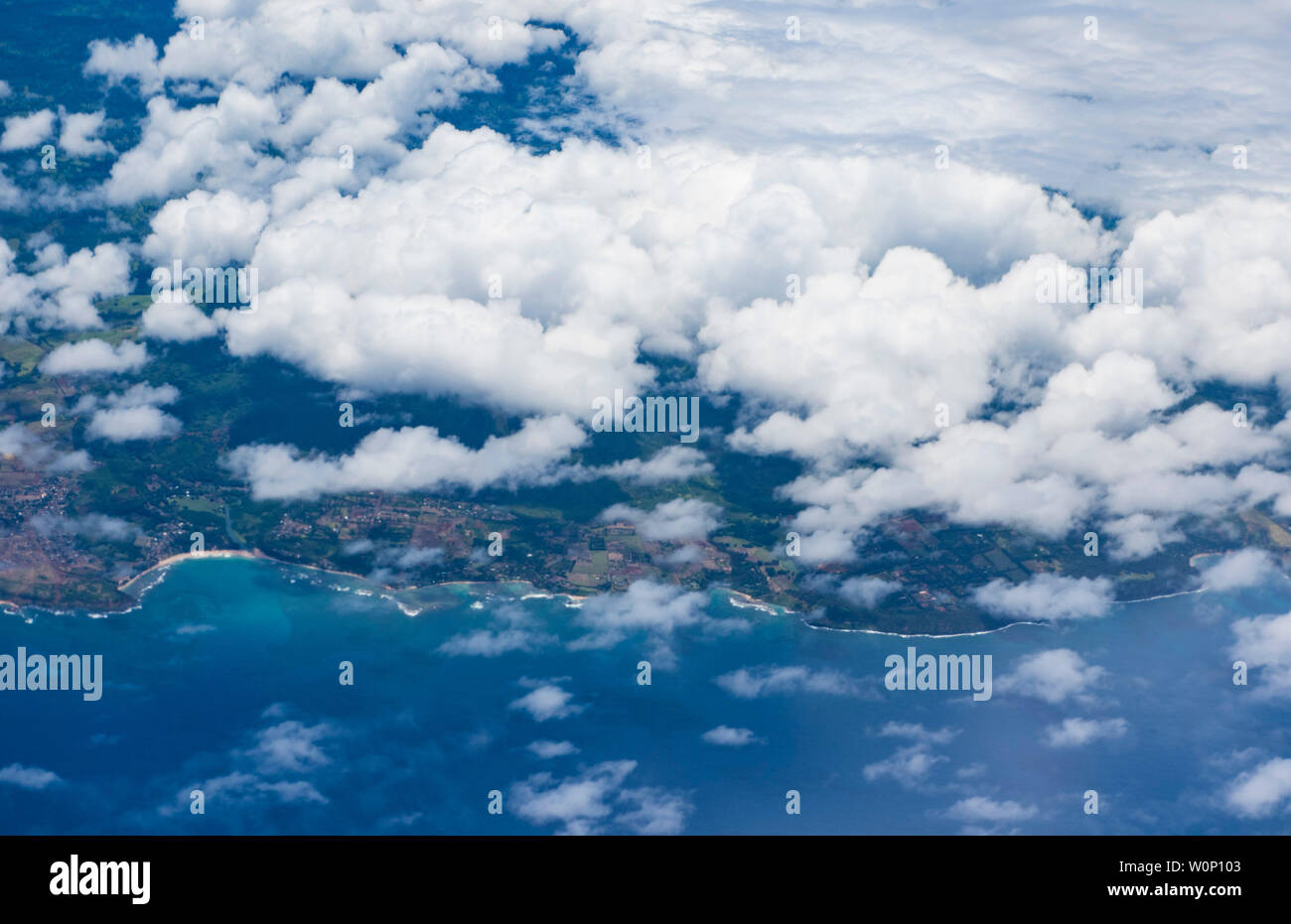 Hawaiian aerial hi-res stock photography and images - Alamy