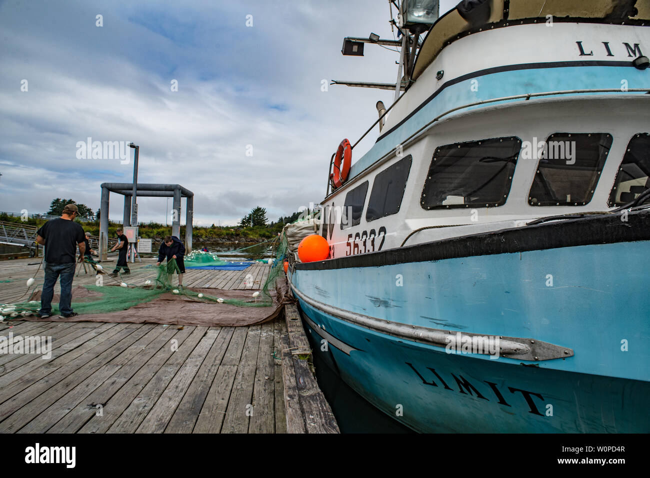 Commercial fishing, Sitka, Alaska Stock Photo Alamy