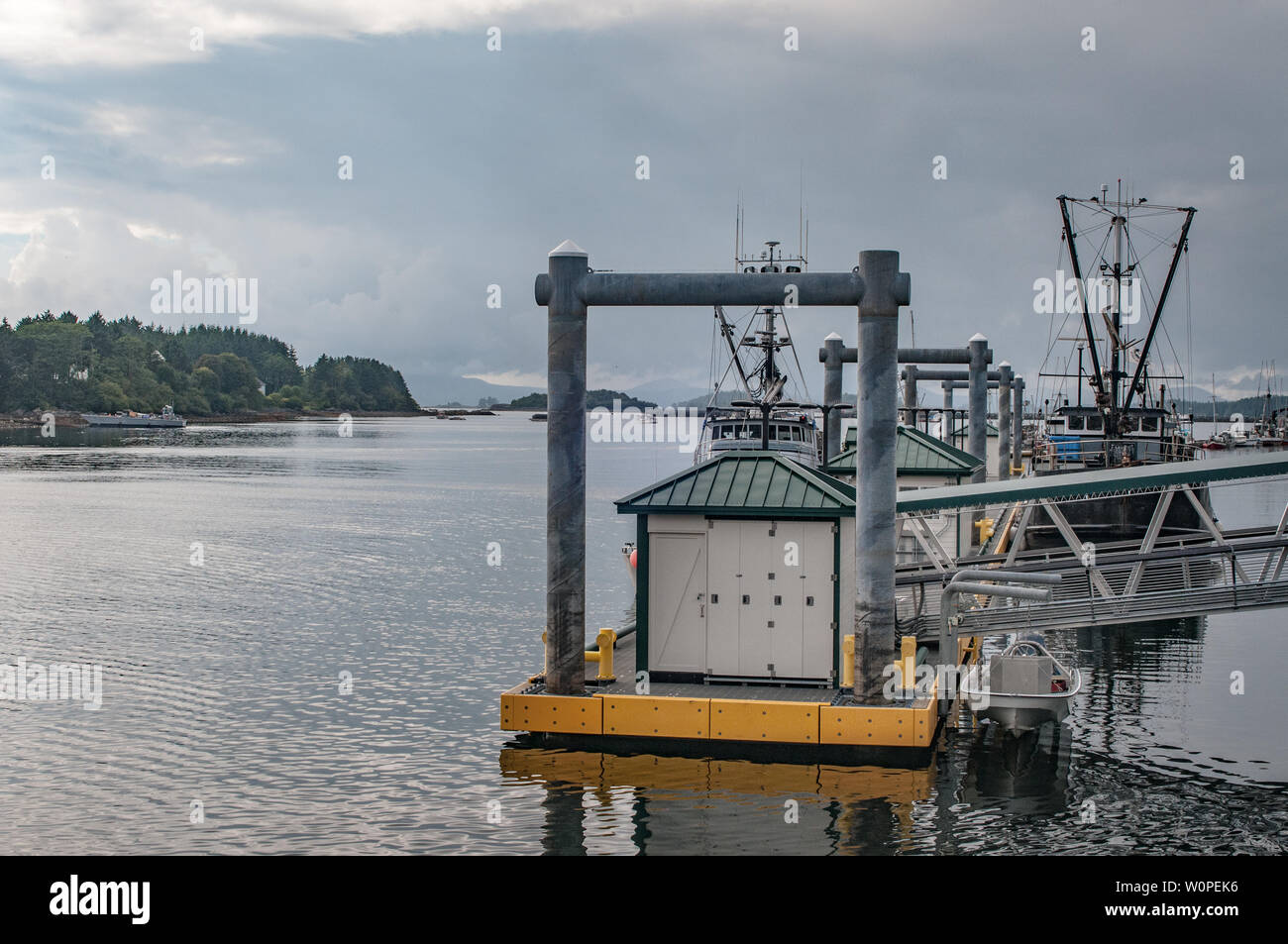Commercial fishing, Sitka, Alaska Stock Photo Alamy