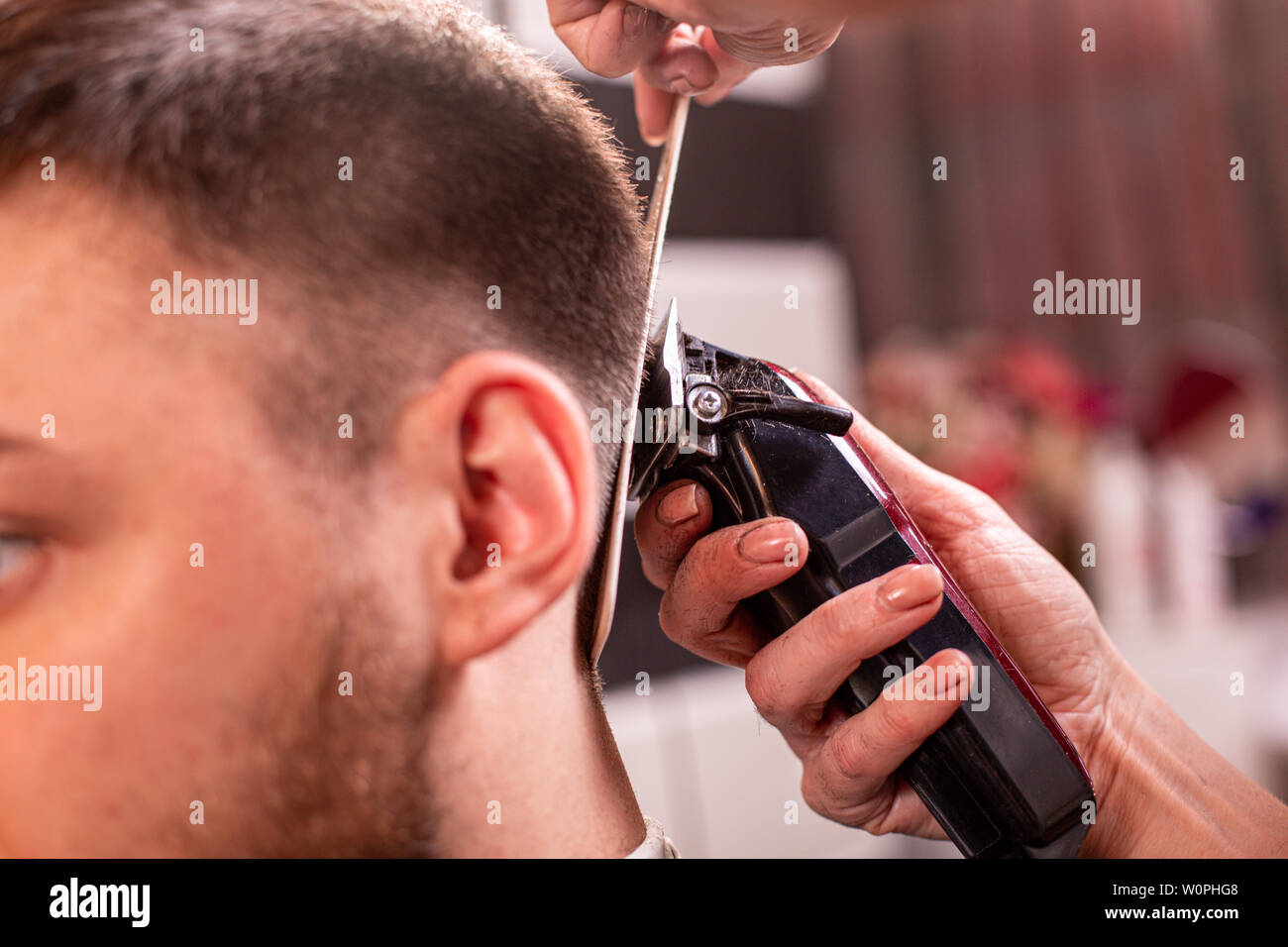 Brazilian barber shop hi-res stock photography and images - Alamy