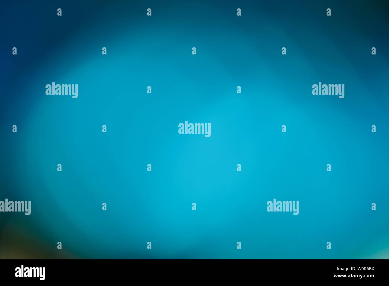 Abstract blue and green gradient background. Blurry defocused natural ...