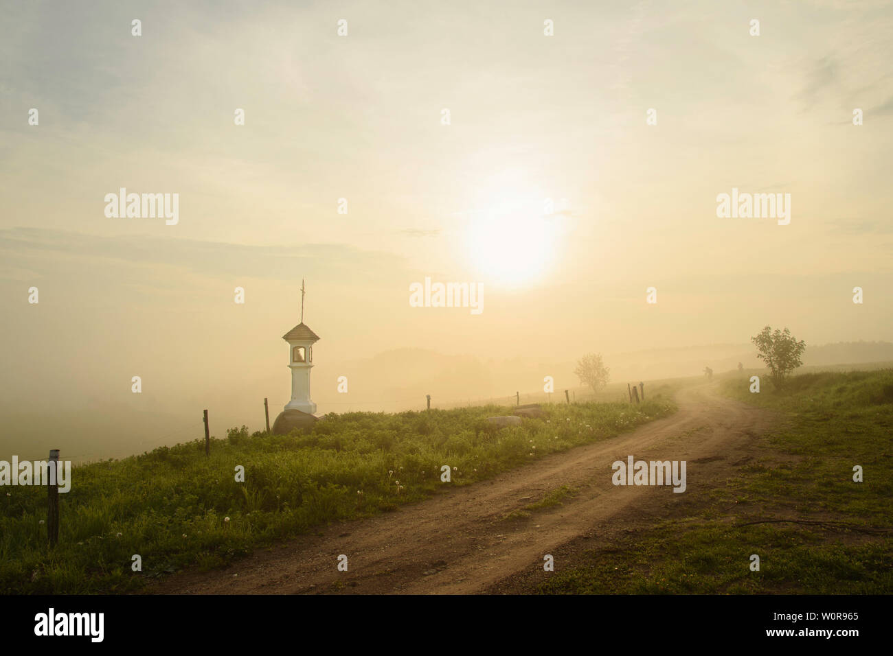 Foggy mood in the city hi-res stock photography and images - Alamy