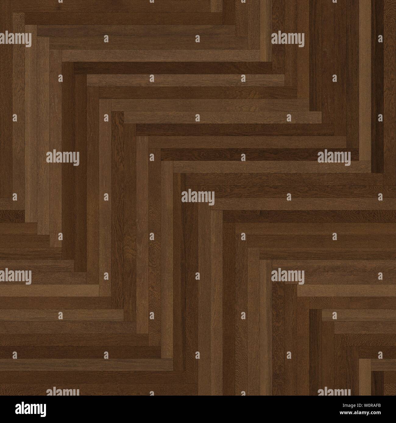 Seamless wood parquet texture (herringbone brown Stock Photo - Alamy