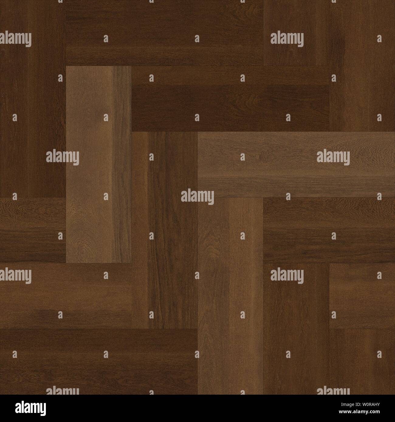Seamless wood parquet texture (herringbone brown Stock Photo - Alamy