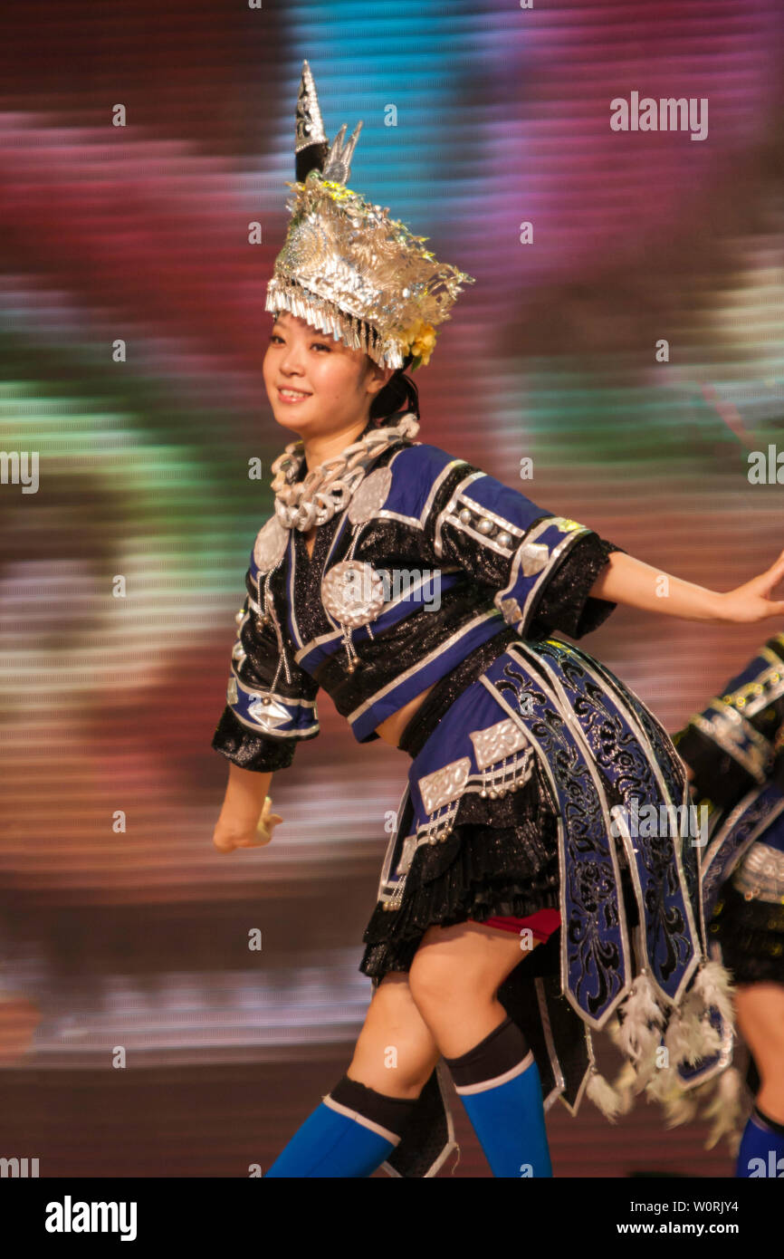 Guizhou folk song and dance Stock Photo Alamy