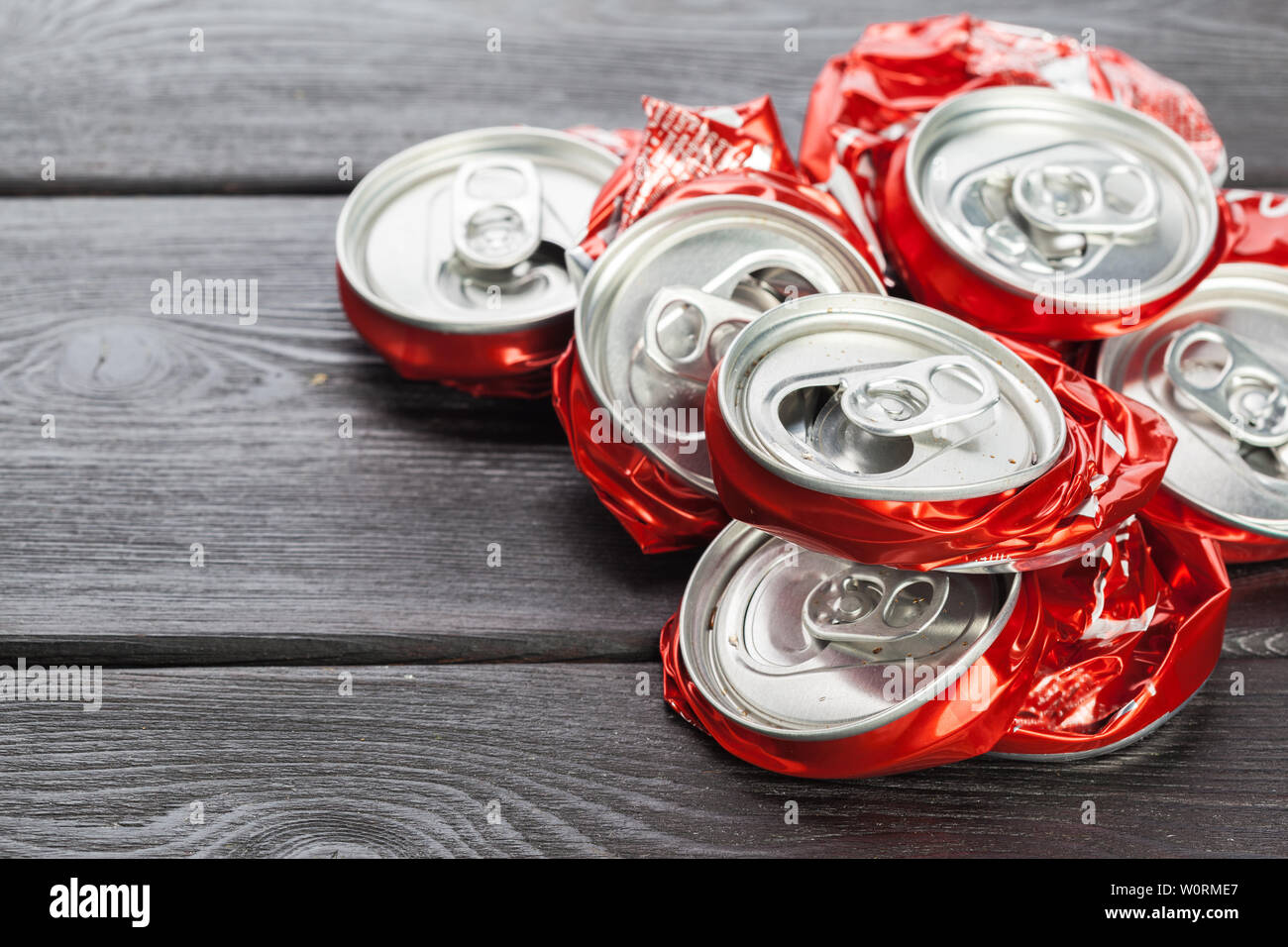 aluminum cans. recycling Stock Photo Alamy