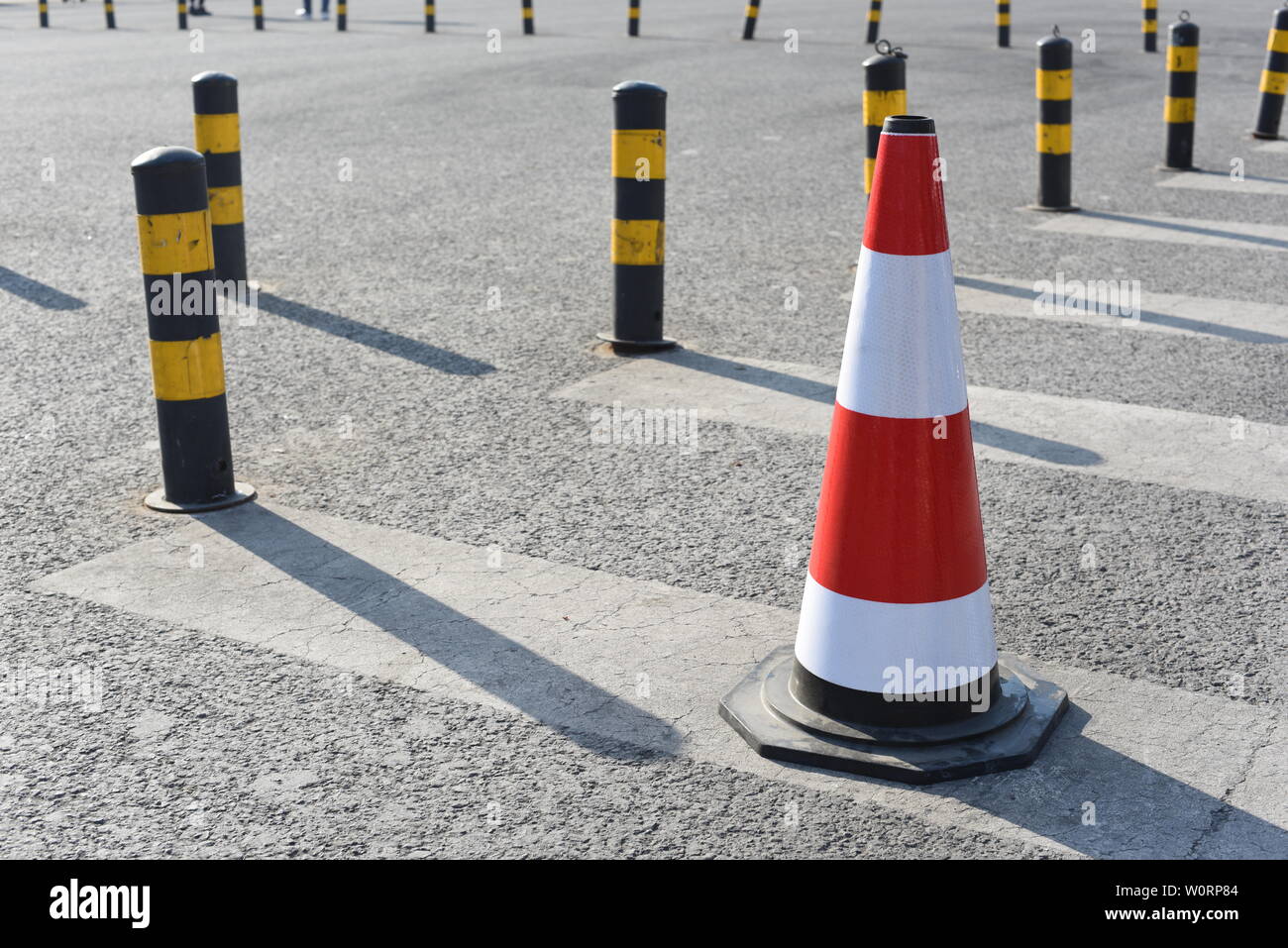 Safety cone traffic cone barrel hires stock photography and images Alamy