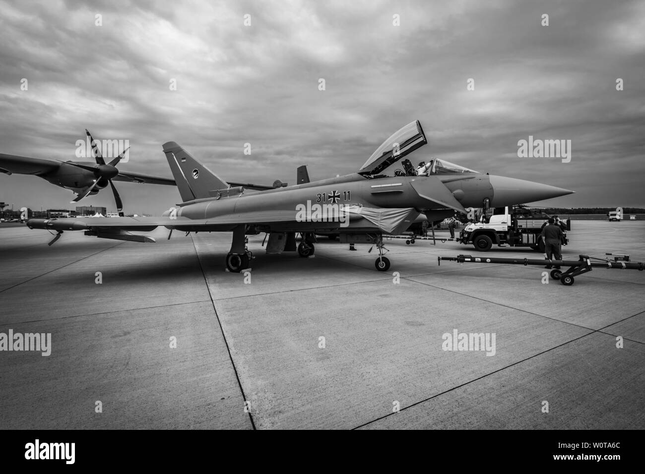 Eurofighter typhoon germany Black and White Stock Photos & Images - Alamy