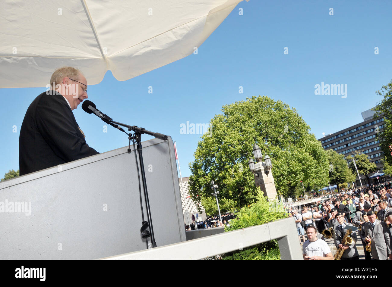 Eröffnung des Schützenausmarsch in Hannover am 1. Juli 2018 Stock Photo