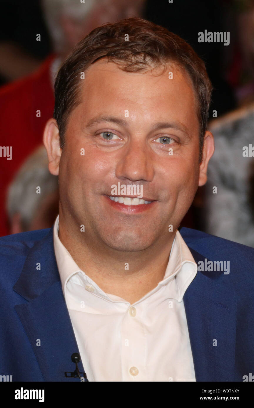 Lars Klingbeil (Politiker), Lanz, Sendung vom 14.08.2018, Hamburg Stock Photo