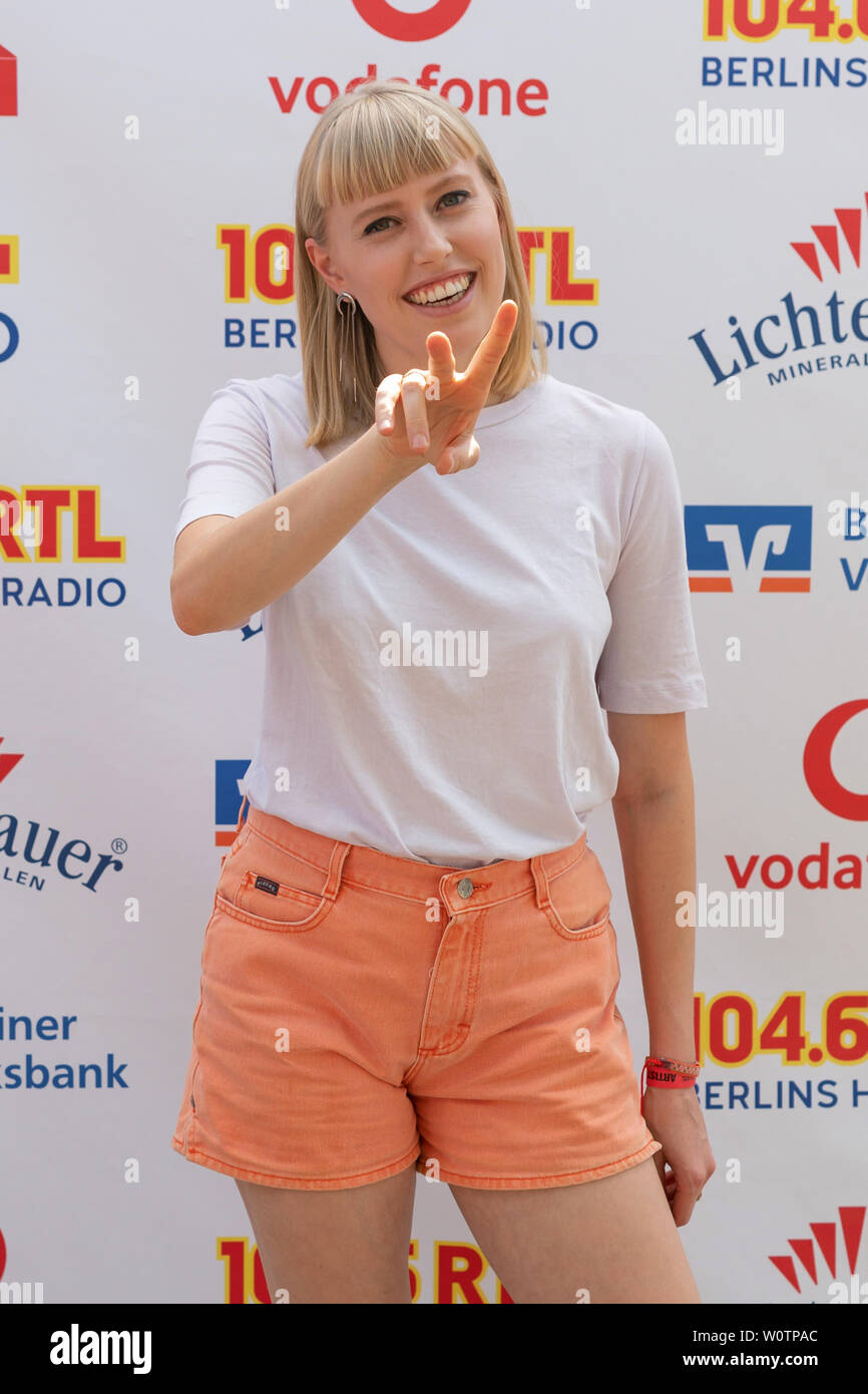 LEA (Lea-Marie Becker) at Stars for Free 2018 in Wuhlheide. Stock Photo