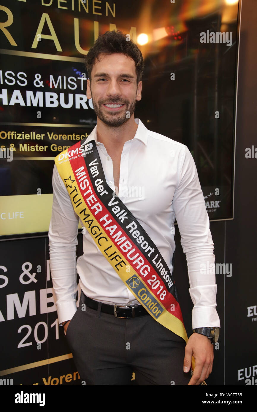 Jan Stuehmer (Mister Hamburg), Wahl zur Miss und Mister Hamburg 2018 in