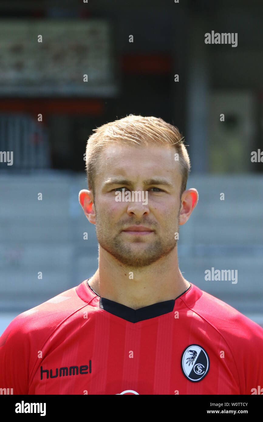 Caleb Stanko (Freiburg) - SC Freiburg Mannschaftsfoto 2018-19 Stock